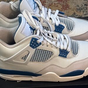 Jordan Kids Sneakers - White and Blue Highlights